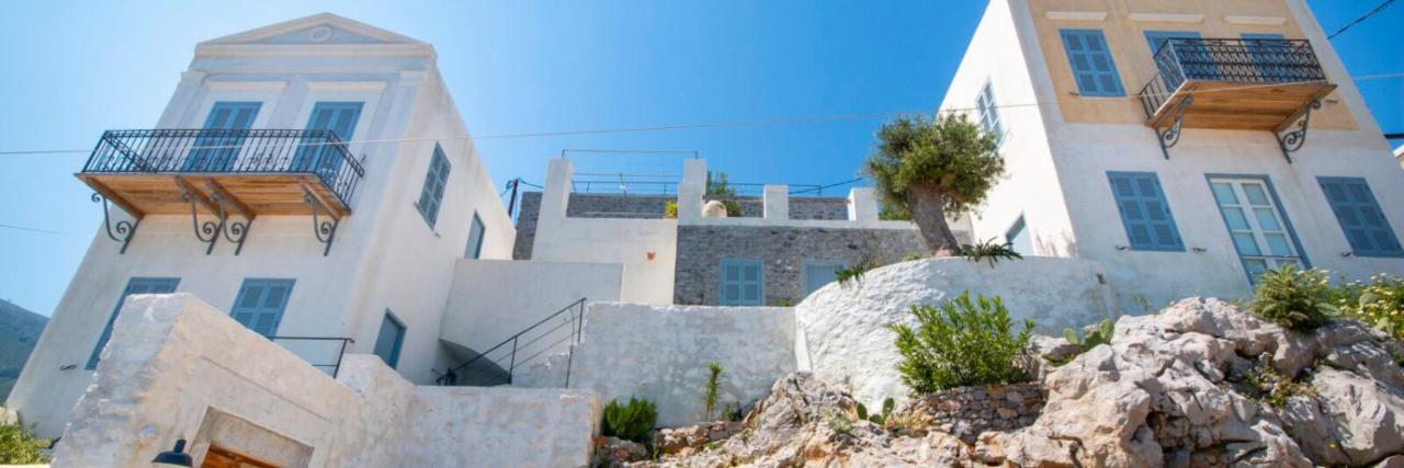 Bed and Breakfast The Anchor House Symi Exterior foto
